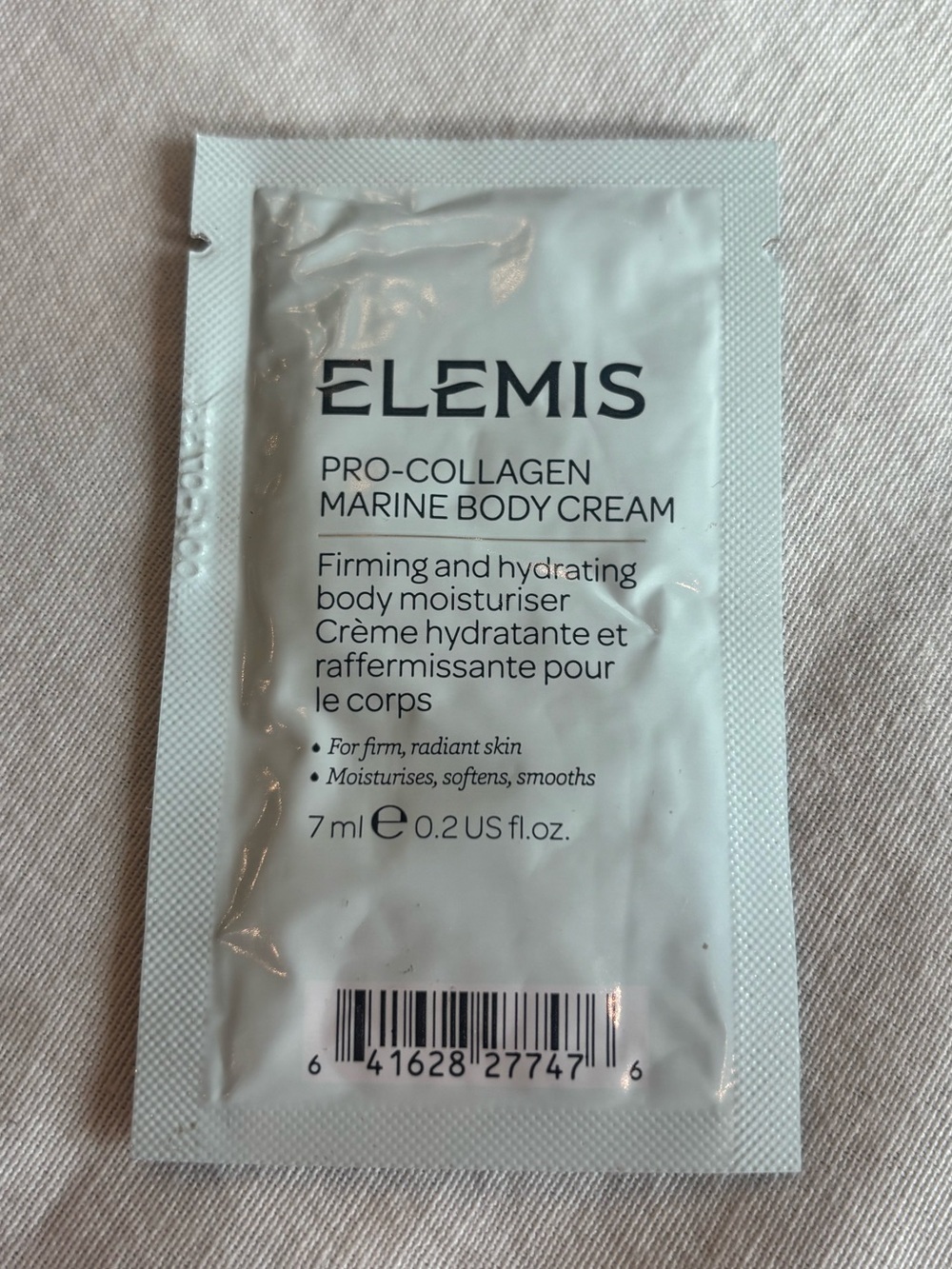 NEW Elemis Pro-Collagen Marine Body Cream 7mL Travel Size Firming Hydrating Body